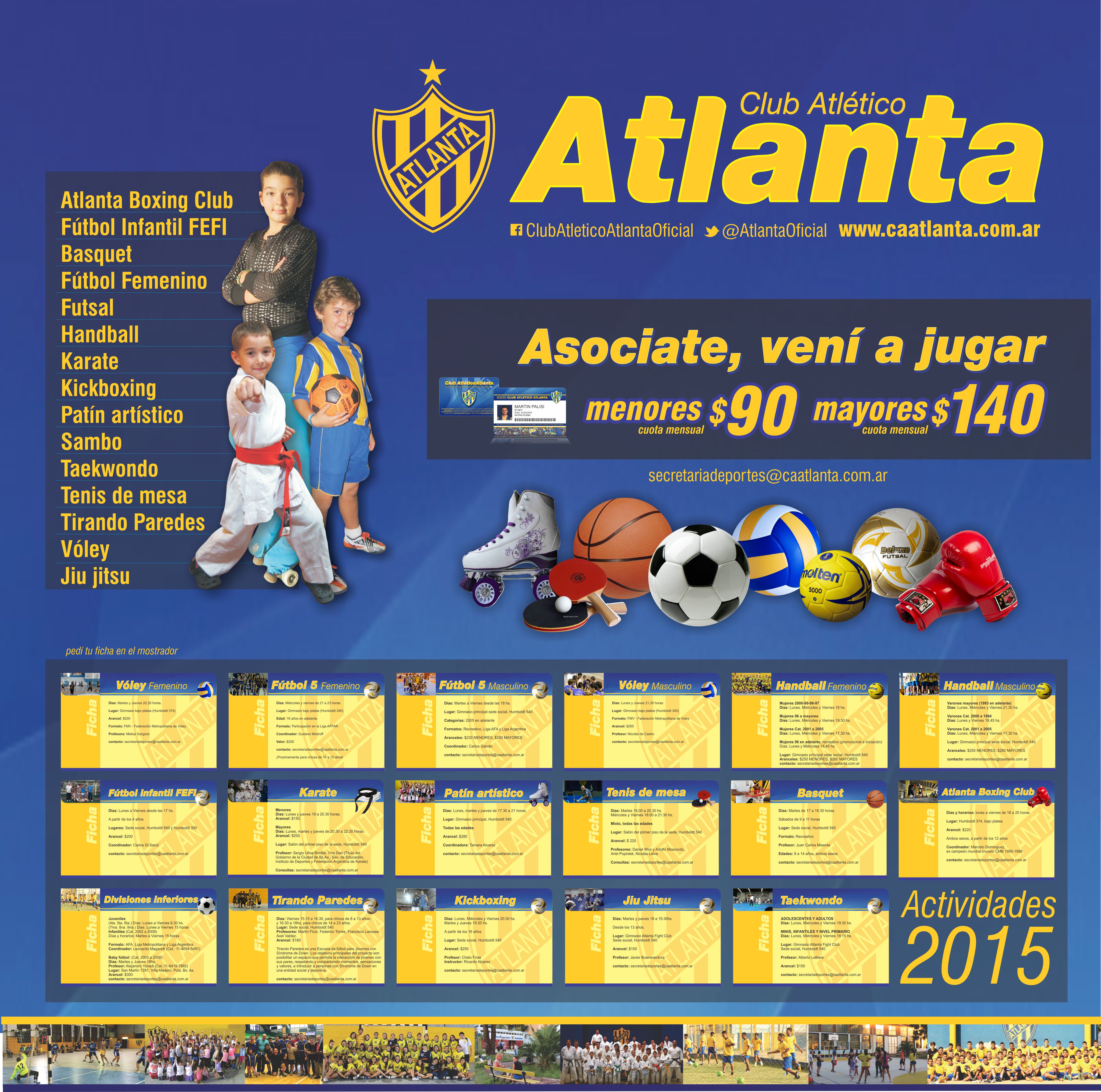 Club Atlético Atlanta: vida social y trabajo de la subcomisión de
